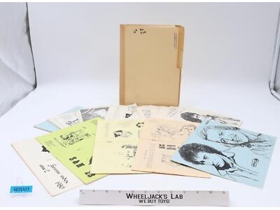 Starsky & Hutch Fanzine #6 Lot S&H Letterzine Records 1980s David Soul Glaser