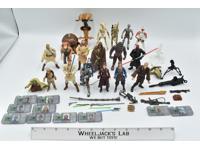 Lot of 19 Assorted Figures Star Wars Clone Wars Saga Legacy Anniversary Hasbro