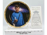 McCoy 25th Anniversary Commemorative Plate Star Trek 1991 Hamilton Collection