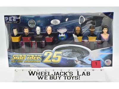 Star Trek PEZ Collector's Series #1 2008 PEZ Candy Set of 8 Dispensers