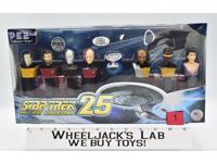 Star Trek PEZ Collector's Series #1 2008 PEZ Candy Set of 8 Dispensers