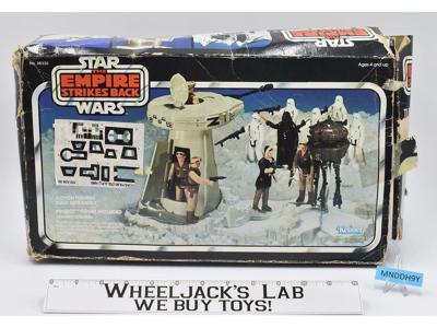 Turret &amp; Probot 100% Complete W/Box NICE COLOR Star Wars ESB 1980 Kenner Playset