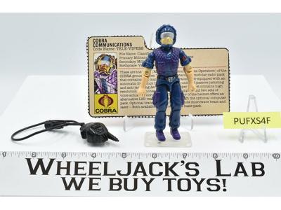 Tele-Vipers V1 100% Complete GI Joe ARAH Vintage Hasbro 1985 Action Figure