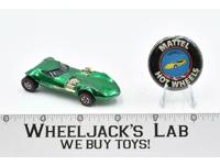 Twinmill Green With Button Hot Wheels 1968 Redline Mattel Vintage RL
