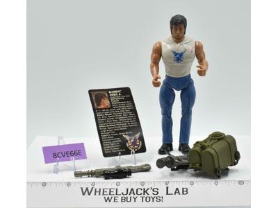 Fire Power John Rambo Sylvester Stallone Rambo 1986 Coleco Vintage Action Figure
