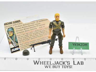 Rock 'N Roll V1 100% Complete G.I. Joe ARAH 1982 Vintage Hasbro Action Figure