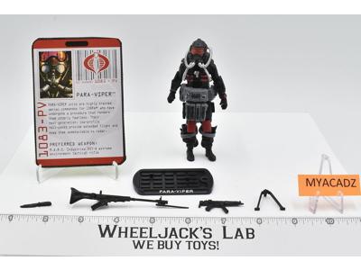 Para-Viper 100% Complete GI Joe Rise of Cobra 2009 Hasbro Action Figure