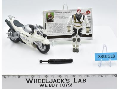 Ninja Lightning Cycle &amp; Storm Shadow G.I. Joe 2004 Hasbro Vehicle