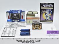 Soundwave WORKS 100% Complete W/Buzzsaw 1985 Vintage G1 Transformers Figure
