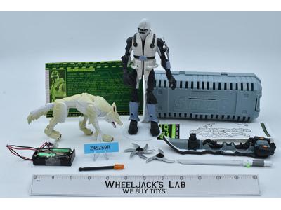 Snake Eyes W/ Timber 8" 100% Complete G.I. Joe Sigma 6 2006 Hasbro Action Figure