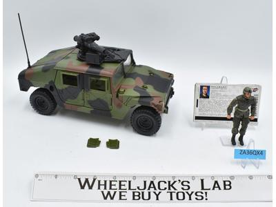 Jungle Strike Humvee With Rollbar 100% Complete G.I. Joe 2004 Hasbro Vehicle