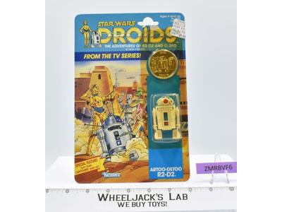 R2-D2 W/Coin 12 Back Star Wars Droids 1985 Kenner SEALED MOSC NEW