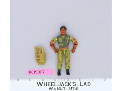 Junkyard Vintage Action Figure 1986 Lanard Toys 3.75" G.I. Joe KO