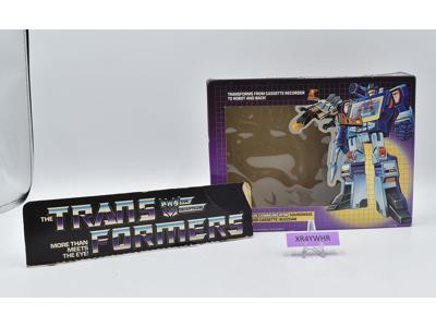 Soundwave BOX ONLY 1984 Action Figure Vintage Hasbro G1 Transformers
