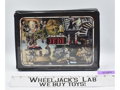 Star Wars ROTJ RED TRAYS UNUSED STICKERS Vinyl Collector's Case 1977 Kenner