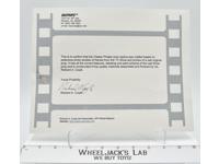 Classic Phaser Prop Certificate of Authenticity Richard A. Coyle