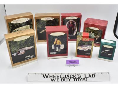 Lot of 8 Star Trek Hallmark Magic Keepsake Ornaments