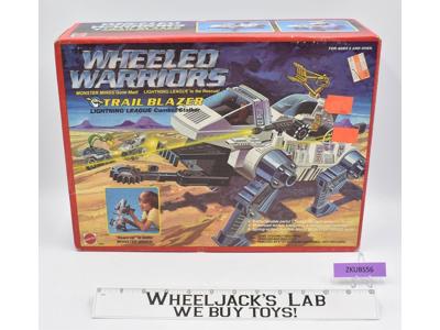 Trail Blazer 100% Complete W/Box Wheeled Warriors 1984 Mattel NEAR MINT