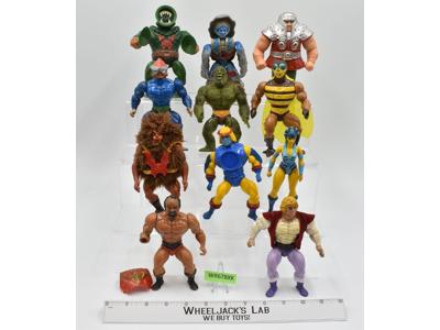 Lot #1 of 11 He-Man Masters Of The Universe Vintage 1980's Mattel Action Figures