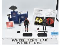 Surveillance Port With M.A.R.S. &amp; Tele-Viper 100% Complete G.I. Joe 2009 Hasbro