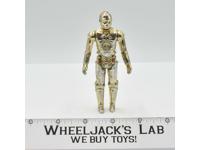 C-3PO 100% Complete Star Wars 1977 Kenner Vintage Action Figure No Repro