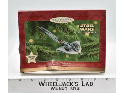 Gungan Submarine Hallmark Keepsake Christmas Ornament 2000 MIB