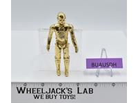 C-3PO DARK GOLD Complete Star Wars 1977 Kenner Vintage Action Figure No Repro