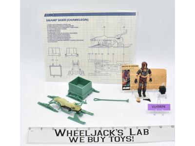 Zartan With Chameleon 100% Complete G.I. Joe 1984 Hasbro Vintage Vehicle