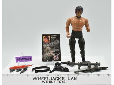 John Rambo 100% Complete Sylvester Stallone Rambo 1986 Coleco Action Figure