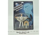 Quicksilver With Tally-Hawk MOSC NEW Silverhawks 1986 Kenner Telepix Figure