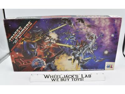 Adventure Game Complete Defeat The Decepticons Transformers 1984 Hasbro Vintage