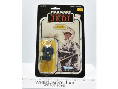 Han Solo Hoth 77 Back Star Wars ROTJ 1983 Kenner Action Figure NEW MOSC