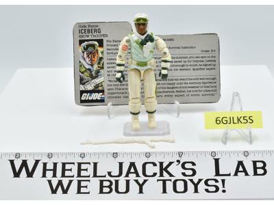 Snow Trooper 100% Complete GI Joe V1 ARAH Vintage Hasbro 1986 Action Figure