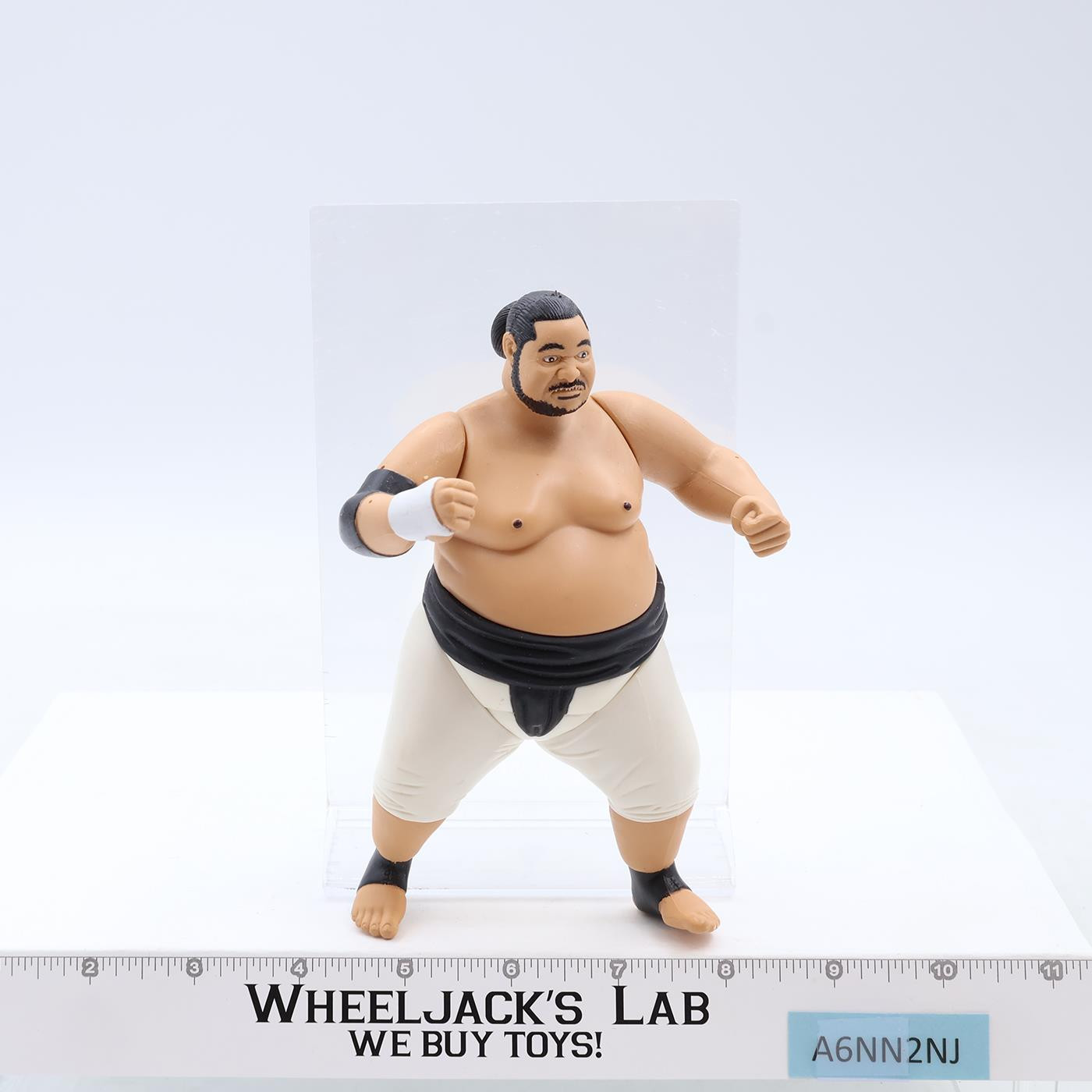 Yokozuna Special Edition WWF Wrestling 1997 Jakks Pacific 6" WHITE PANTS Figure