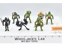 Lot of 7 Teenage Mutant Ninja Turtles 2006 Playmates Mini 2" Action Figures