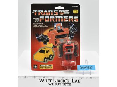 Cliffjumper MOSC NEW Sealed 1985 Vintage Hasbro G1 Transformers Action Figure