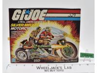 Silver Mirage Motorcycle GI Joe 1985 Action Figure Vehicle NEW MIB