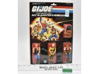 SGT. Slaughter's Renegades GI Joe 1987 Hasbro Figure MOSC SEALED NEW