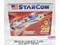 Starmax Bomber WORKS Complete Starcom 1986 Coleco Action Figure Vehicle MIB