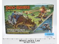 Styracosaurus 100% Complete W/Box Dino Riders 1987 Tyco Action Figure
