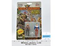 Drone &amp; Hondo Dino Riders German Siso 1989 Tyco NEW MOSC SEALED