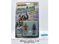 Tor &amp; Gorr Ice Age Dino Riders German Siso 1989 Tyco NEW MOSC SEALED