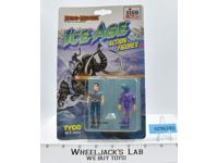 Wizz &amp; Gutz Ice Age Dino Riders German Siso 1989 Tyco NEW MOSC SEALED