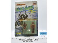 Onk &amp; Buzz Ice Age Dino Riders German Siso 1989 Tyco NEW MOSC SEALED