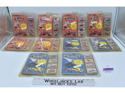 Micro Cards Micro Machines Lot of 10 New Unopened 1980's Vintage