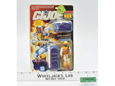Snow Serpent GI Joe ARAH 1990 Hasbro Vintage Action Figure NEW MOSC SEALED