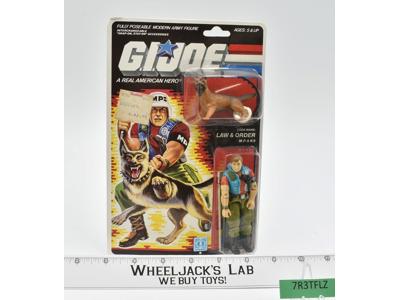 Law &amp; Order GI Joe ARAH 1987 Hasbro Vintage Action Figure NEW MOSC SEALED