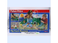 #2810 Flip Track Mountain 1995 Fisher Price Toy Car Playset NEW SEALED