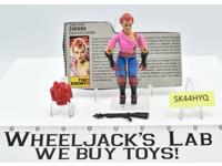 Zarana V1 100% Complete GI Joe ARAH Vintage Hasbro 1986 Action Figure