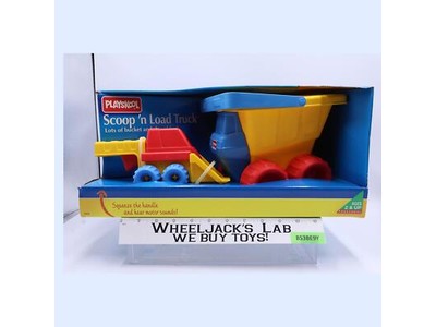 #1054 Scoop 'n Load Truck 1993 Playskool Vintage Construction Vehicle NEW SEALED